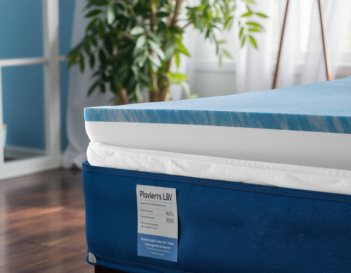 100x200 Kaltschaummatratze mit Visco-Topper – Schlafschön 7-Zonen, Ergonomisch, Waschbar & Antiallergisch