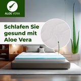 Kaltschaummatratze mit Visco-Topper – Schlafschön 7-Zonen, Ergonomisch, Waschbar & Antiallergisch